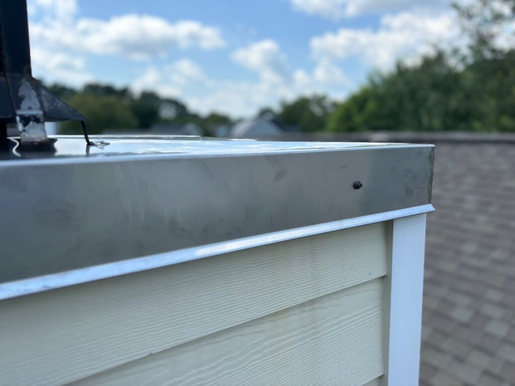 Chase covers, chimney cap, stainless steel