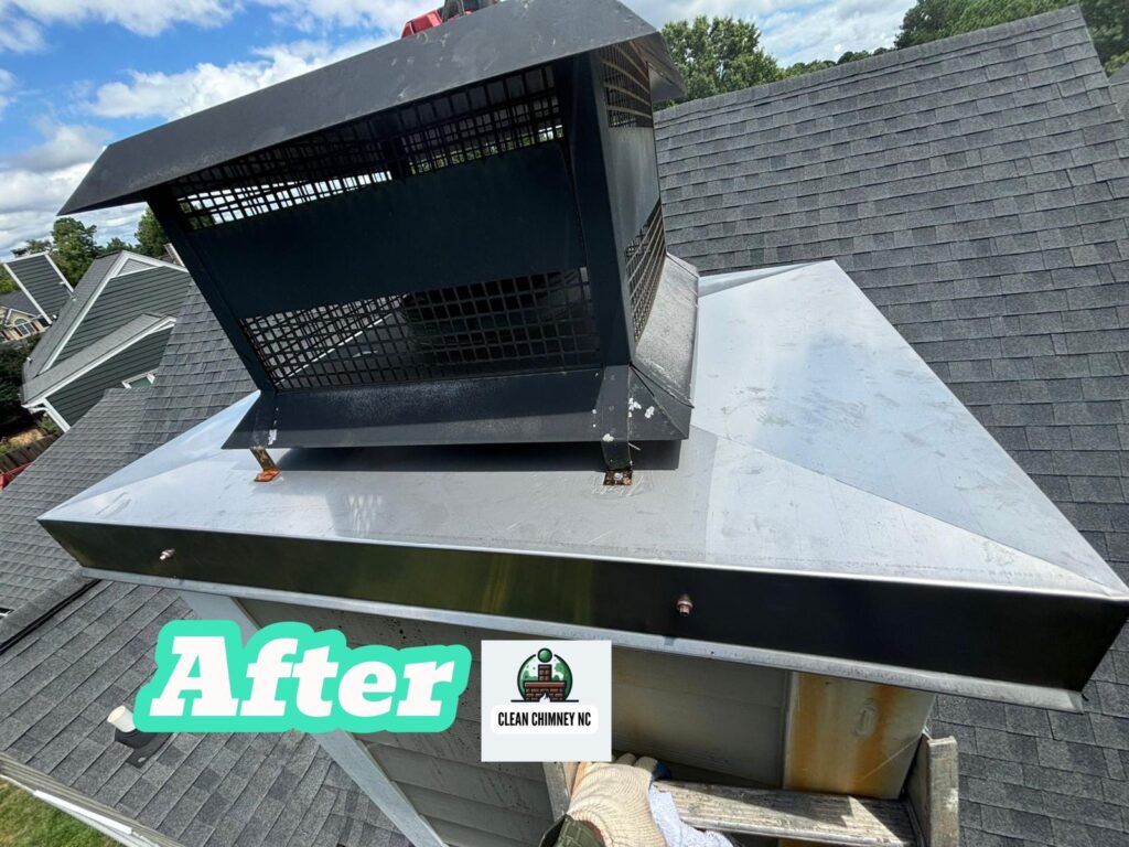 Chimney chase cover replace