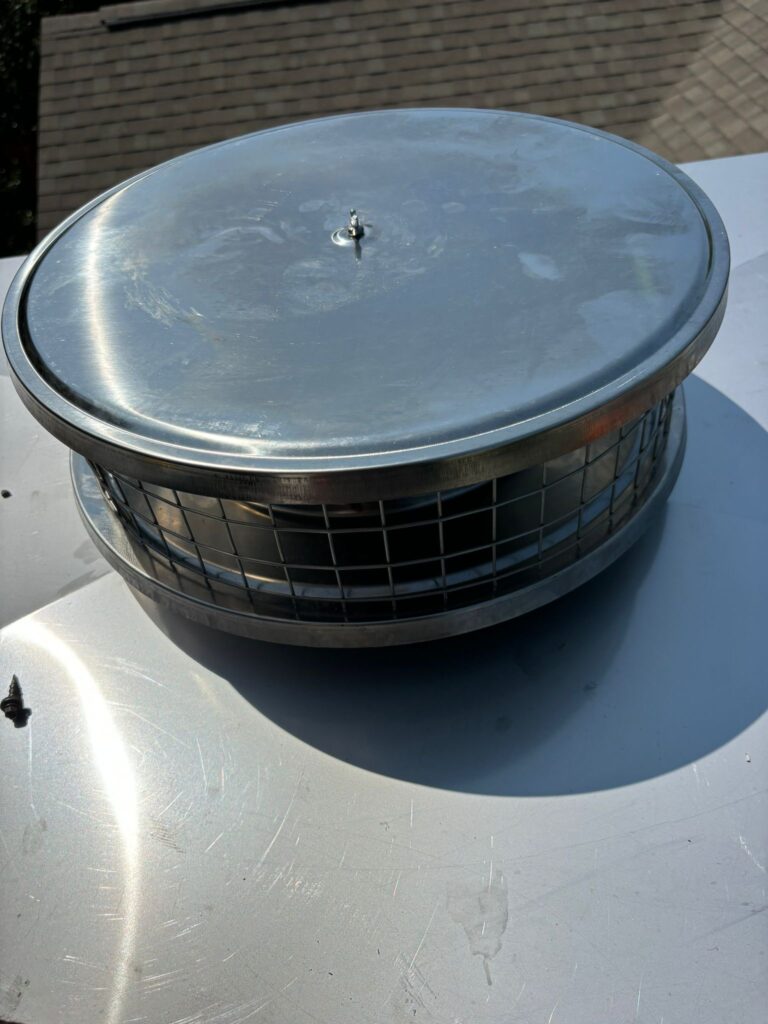 Chase covers, chimney cap, stainless steel