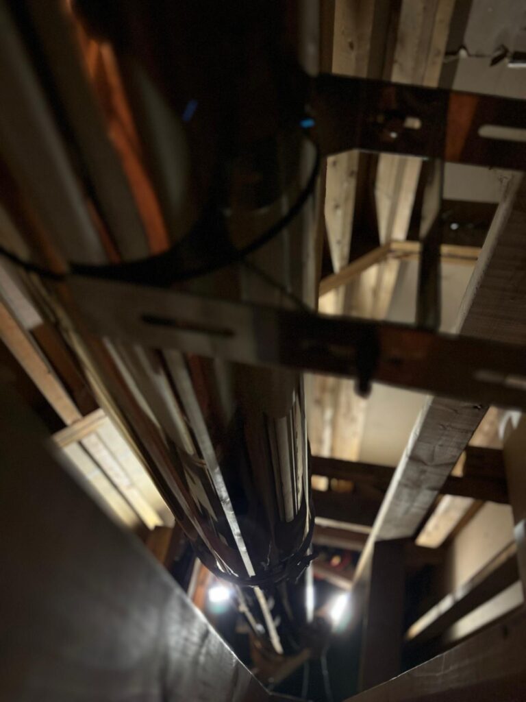 Double wall chimney liner